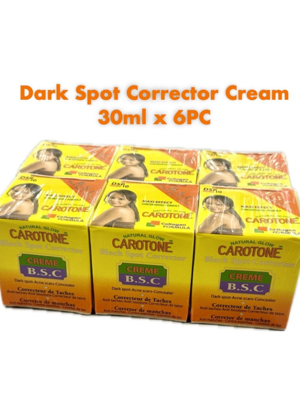 Carrot Dark Spot Corrector Brightening Cream 30ml / 1oz [ x6pc DEAL ]